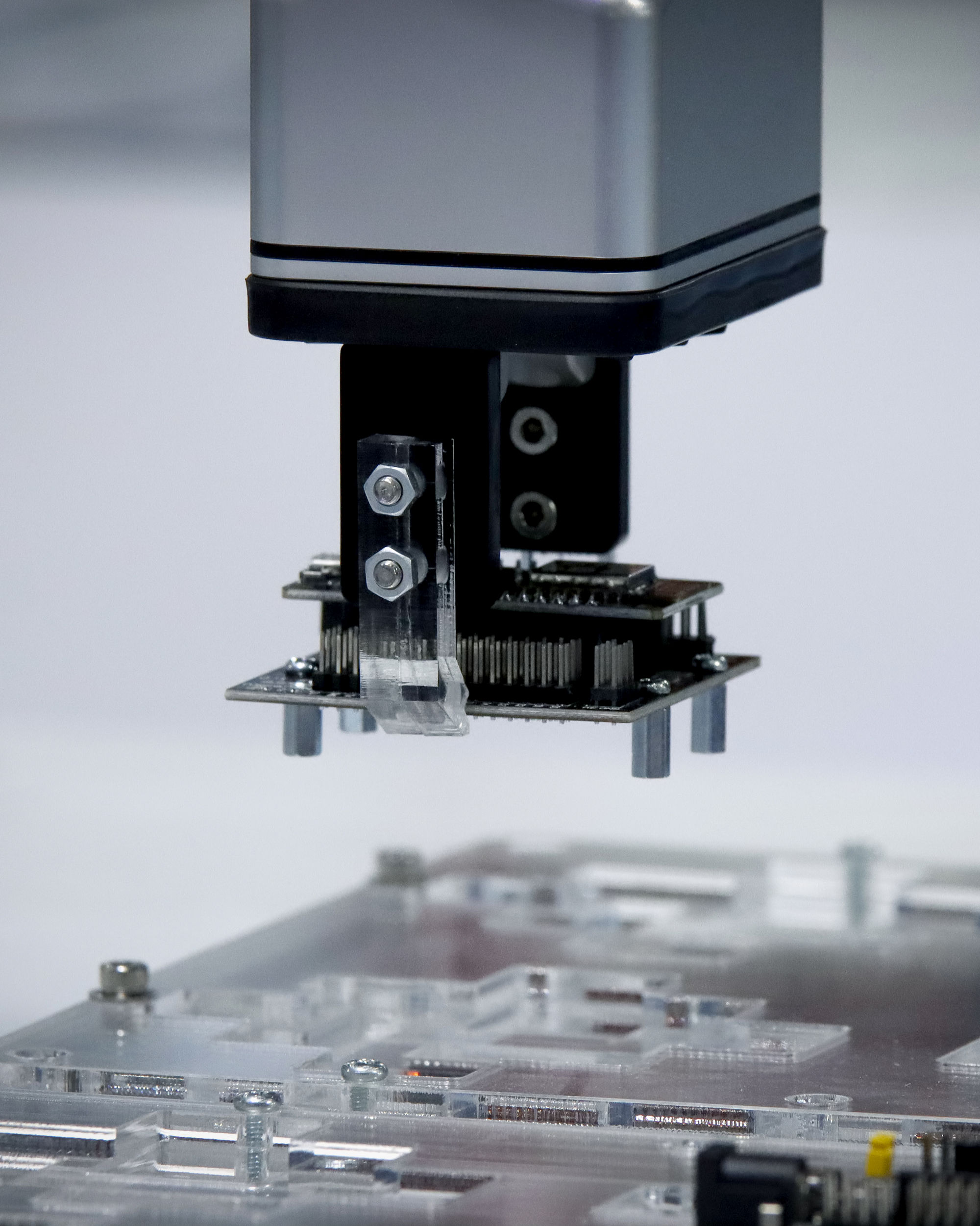 Automatic robot for printed circuit board (PCB) assembly machine
